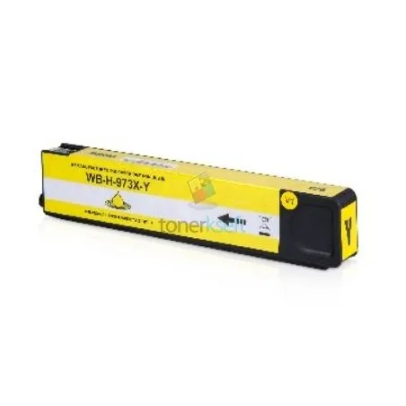 HP 973X / F6T83AE HP č.973X Y Yellow - žltá kompatibilné cartridge s čipom - 85 ml