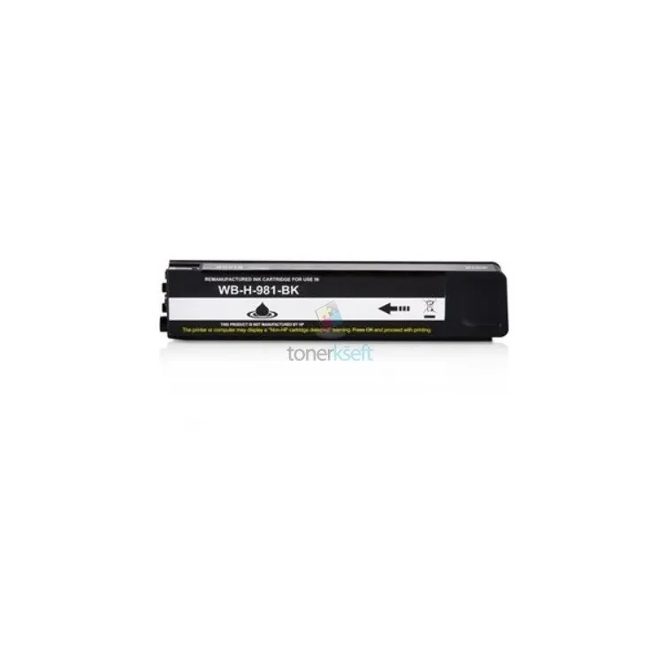 HP 981 XL / HP č.981 XL (L0R12A) BK Black - čierna kompatibilné cartridge s čipom - 250 ml