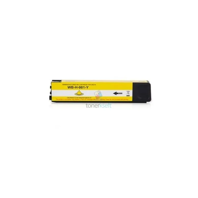 HP 981 XL / HP č.981 XL (L0R11A) Y Yellow - žltá kompatibilné cartridge s čipom - 147 ml