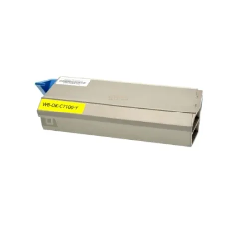 OKI 41963005 C7100 / C7300 Y Yellow - žlutý toner s čipem - 10.000 stran