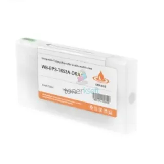 Kompatibilný Epson T653A / T-653A XL (C13T653A00) O Orange - oranžová cartridge s čipom - 200 ml