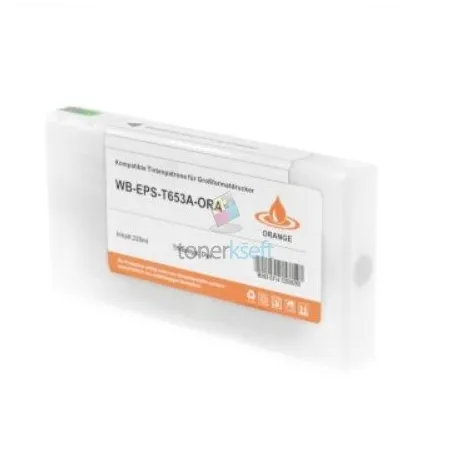 Kompatibilný Epson T653A / T-653A XL (C13T653A00) O Orange - oranžová cartridge s čipom - 200 ml