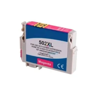 Kompatibilný Epson 502XL / 502 XL (C13T02W34010) M Magenta - červená cartridge s čipom - 14 ml