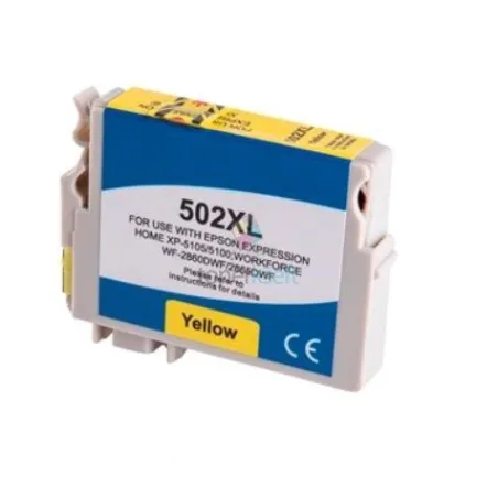 Kompatibilný Epson 502XL / 502 XL (C13T02W44010) Y Yellow - žltá cartridge s čipom - 14 ml