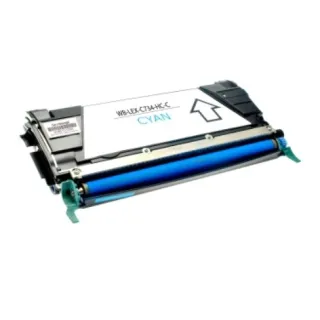 Lexmark C734A1CG / C734A2CG - C734 C Cyan - modrý toner s čipem - 6.000 stran