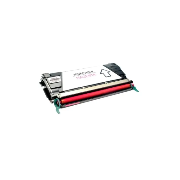 Lexmark C734A1MG / C734A2MG - C734 M Magenta - červený toner s čipem - 6.000 stran