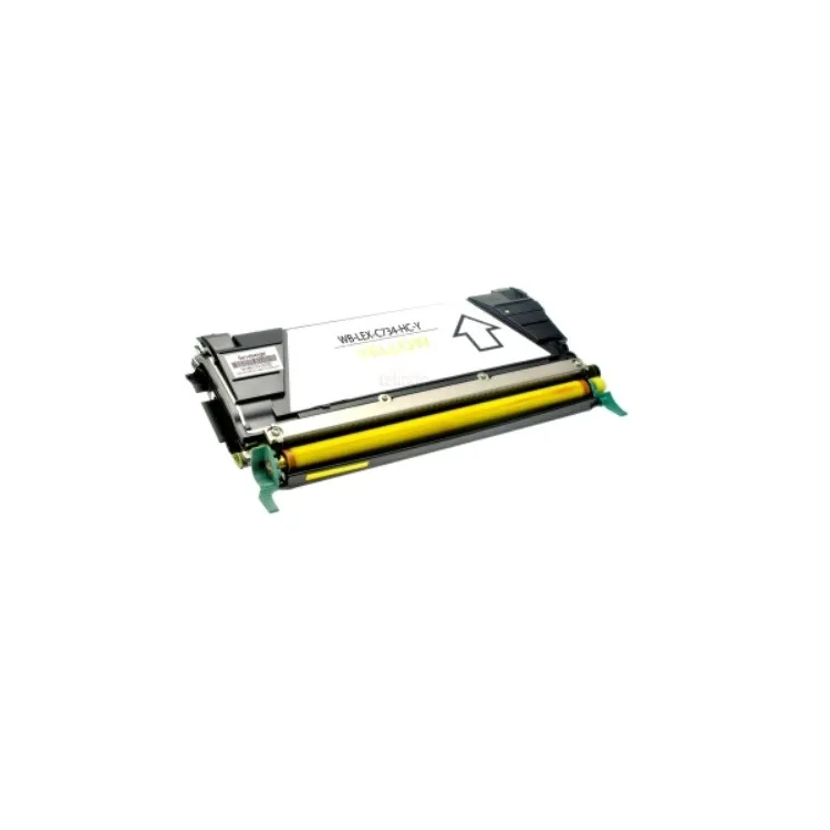 Lexmark C734A1YG / C734A2YG - C734 Y Yellow - žlutý toner s čipem - 6.000 stran