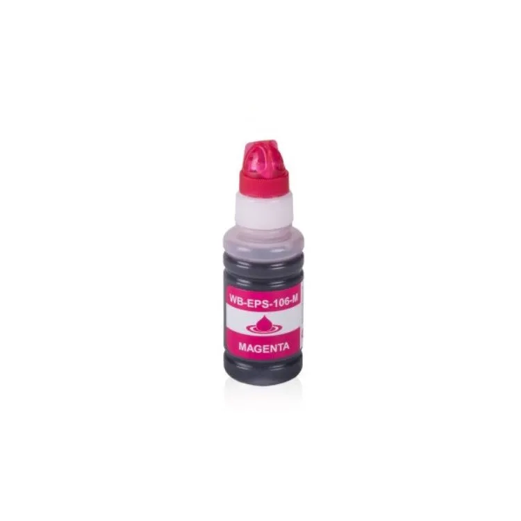 Kompatibilní Epson 106XL / 106 XL C13T00R340 M Magenta - červený EcoTank inkoust - 70 ml