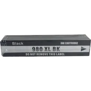 HP 980 XL / HP č.980 XL D8J10A BK Black - černá kompatibilní cartridge s čipem - 204 ml