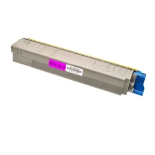 OKI 44643002 C801 / C821 M Magenta - červený toner s čipem - 7.300 stran