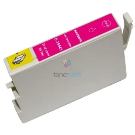 Kompatibilný Epson T0543 / T-0543 M Magenta - červená cartridge s čipom - 18 ml