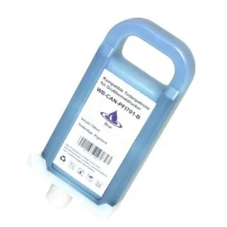 Kompatibilní Canon PFI-701B / PFI701B 0908B001 Blue - modrá cartridge s čipem - 700 ml