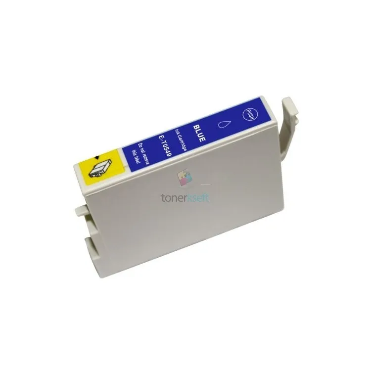 Kompatibilný Epson T0549 / T-0549 B Blue - modrá cartridge s čipom - 18 ml