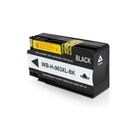 Kompatibilný HP 963 XL / 3JA30AE HP č.963 XL BK Black - čierna cartridge s čipom - 58 ml