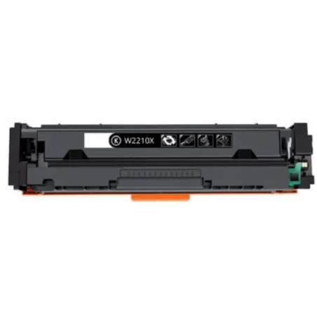 HP W2210X / W-2210X / HP 207X BK Black - čierny kompatibilný toner s čipom - 3.150 strán