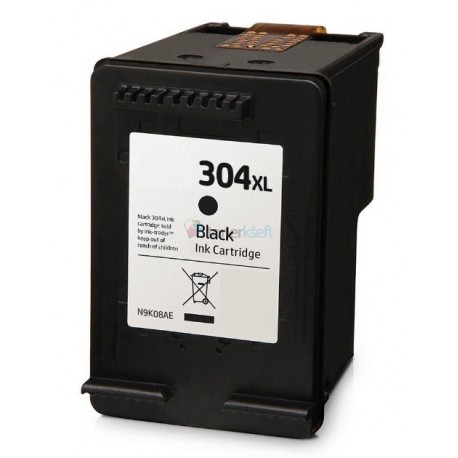 Kompatibilný HP 304 XL / N9K08AE HP č.304 XL BK Black - čierna cartridge s čipom - 20 ml