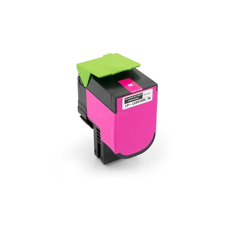 Lexmark 702HM, 70C2HM0 - CS310 / CS410 M Magenta - červený kompatibilný toner - 3.000 strán