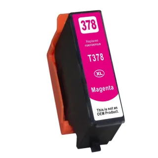 Kompatibilný Epson T3783 XL / T-3783 XL (378XL) C13T37834010 M Magenta - červená cartridge s čipom - 13 ml