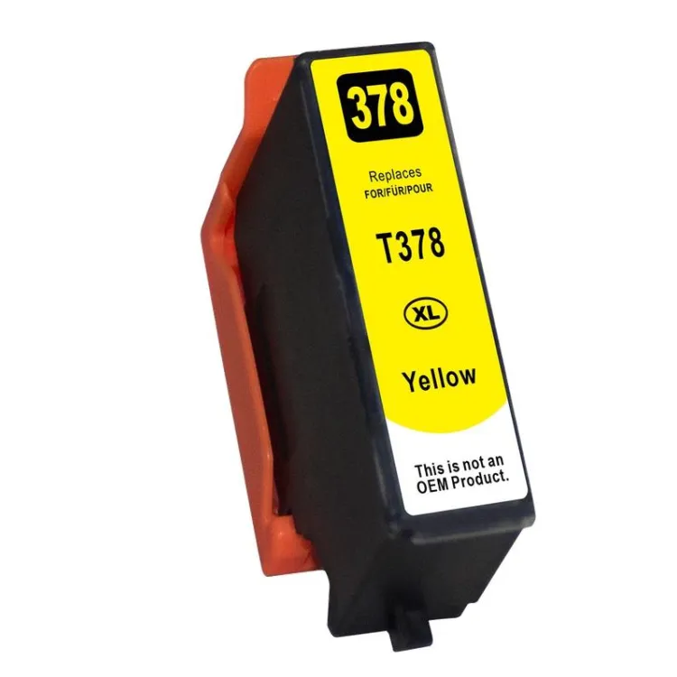 Kompatibilný Epson T3784 XL / T-3784 XL (378XL) C13T37844010 Y Yellow - žltá cartridge s čipom - 13 ml