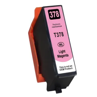 Kompatibilný Epson T3786 XL / T-3786 XL (378XL) C13T37864010 LM Light Magenta - světle červená cartridge s čipom - 13 ml