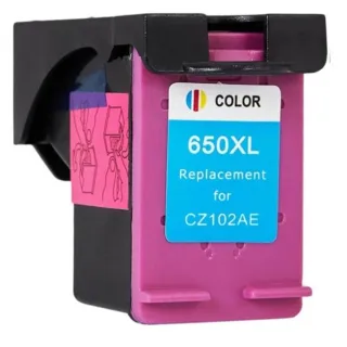 Kompatibilná HP 650 XL / CZ102AE HP č.650 XL Color - trojfarebná cartridge s čipom - 18 ml