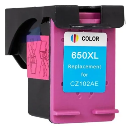 Kompatibilná HP 650 XL / CZ102AE HP č.650 XL Color - trojfarebná cartridge s čipom - 18 ml