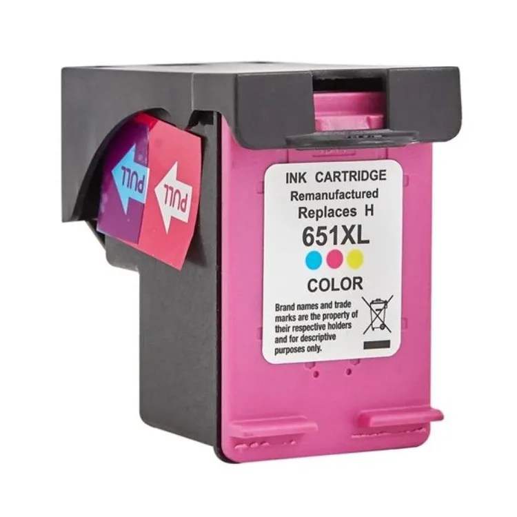 Kompatibilná HP 651 XL / C2P11AE HP č.651 XL Color - trojfarebná cartridge s čipom - 18 ml