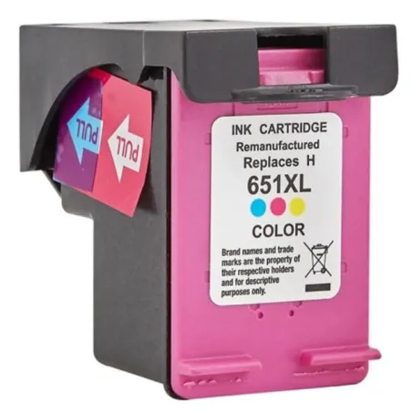 Kompatibilná HP 651 XL / C2P11AE HP č.651 XL Color - trojfarebná cartridge s čipom - 18 ml