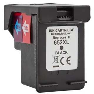 Kompatibilná HP 652 XL / F6V25AE HP č.652 XL BK Black - čierna cartridge s čipom - 20 ml