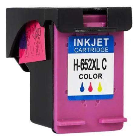 Kompatibilná HP 652 XL / F6V24AE HP č.652 XL Color - trojfarebná cartridge s čipom - 18 ml