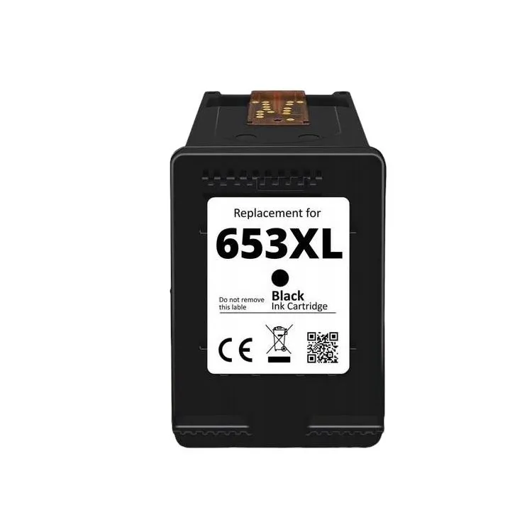 Kompatibilná HP 653 XL / 3YM75AE HP č.653 XL BK Black - čierna cartridge s čipom - 18 ml