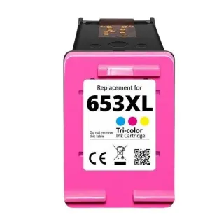 Kompatibilná HP 653 XL / 3YM74AE HP č.653 XL Color - trojfarebná cartridge s čipom - 18 ml