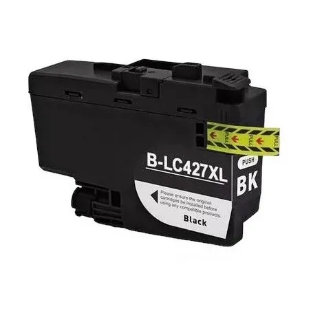 Brother LC-427XL / LC427XL BK Black - černá cartridge s čipem - 110 ml