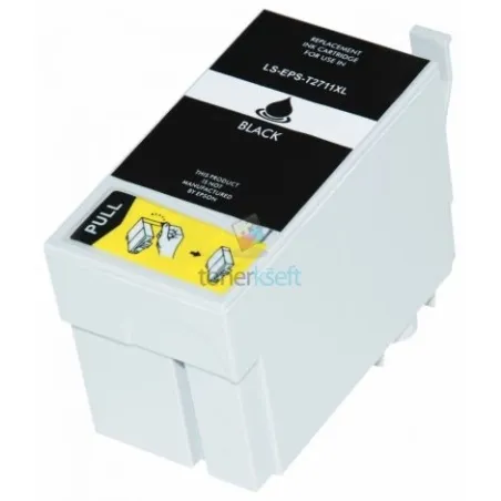 Kompatibilný Epson T2711 / T-2711 (27XL) BK Black - čierna cartridge s čipom - 35 ml