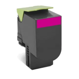 Lexmark 78C20M0 - CS421 / CS521 M Magenta - červený toner s čipem - 1.400 stran