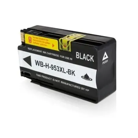 HP 953 XL / L0S70AE HP č.953 XL BK Black - černá cartridge s čipem - 50 ml