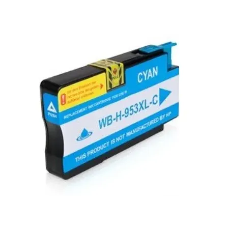 HP 953 XL / F6U16AE HP č.953 XL C Cyan - modrá cartridge s čipem - 20 ml