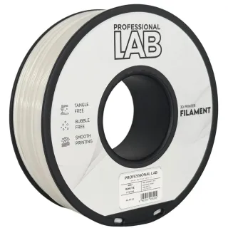 Filament ABS+ White Professional Lab - 1.75mm 1kg