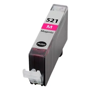 Kompatibilní Canon CLI-521 / CLI521 M Magenta - červená cartridge s čipem - 15 ml