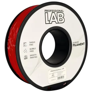 Filament TPU Red (Termoplastický polyuretan) Professional Lab - 1.75mm 1kg