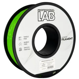 Filament TPU Green (Termoplastický polyuretan) Professional Lab - 1.75mm 1kg