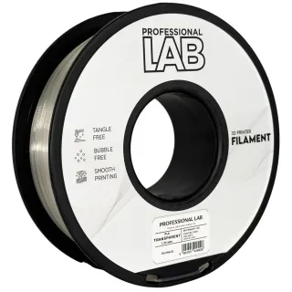 Filament PLA Transparent Professional Lab - 1.75mm 1kg