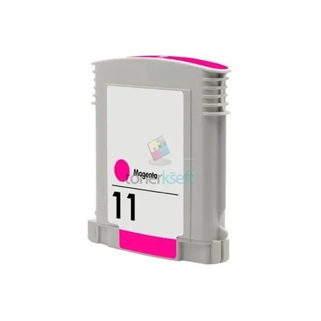 Kompatibilný HP 11 / C4837A HP č.11 M Magenta - červená cartridge s čipom - 28 ml