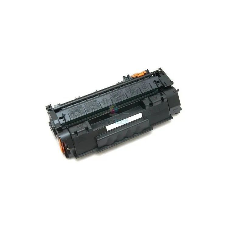 HP Q7553A / Q-7553A / HP 53A BK Black - čierny kompatibilný toner - 3.000 strán, 100% Nový