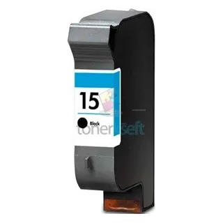 Kompatibilný HP 15 / C6615 DE HP č.15 BK Black - čierna cartridge s čipom - 45 ml