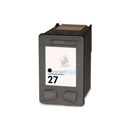 Kompatibilný HP 27 / C8727A HP č.27 BK Black - Kompatibilný HP 27 / C8727A HP č.27 BK Black - čierna cartridge s čipom - 22 mlca