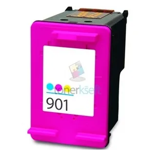 Kompatibilný HP 901 XL / CC656AE HP č.901 XL Color - trojfarebná cartridge s čipom - 19 ml